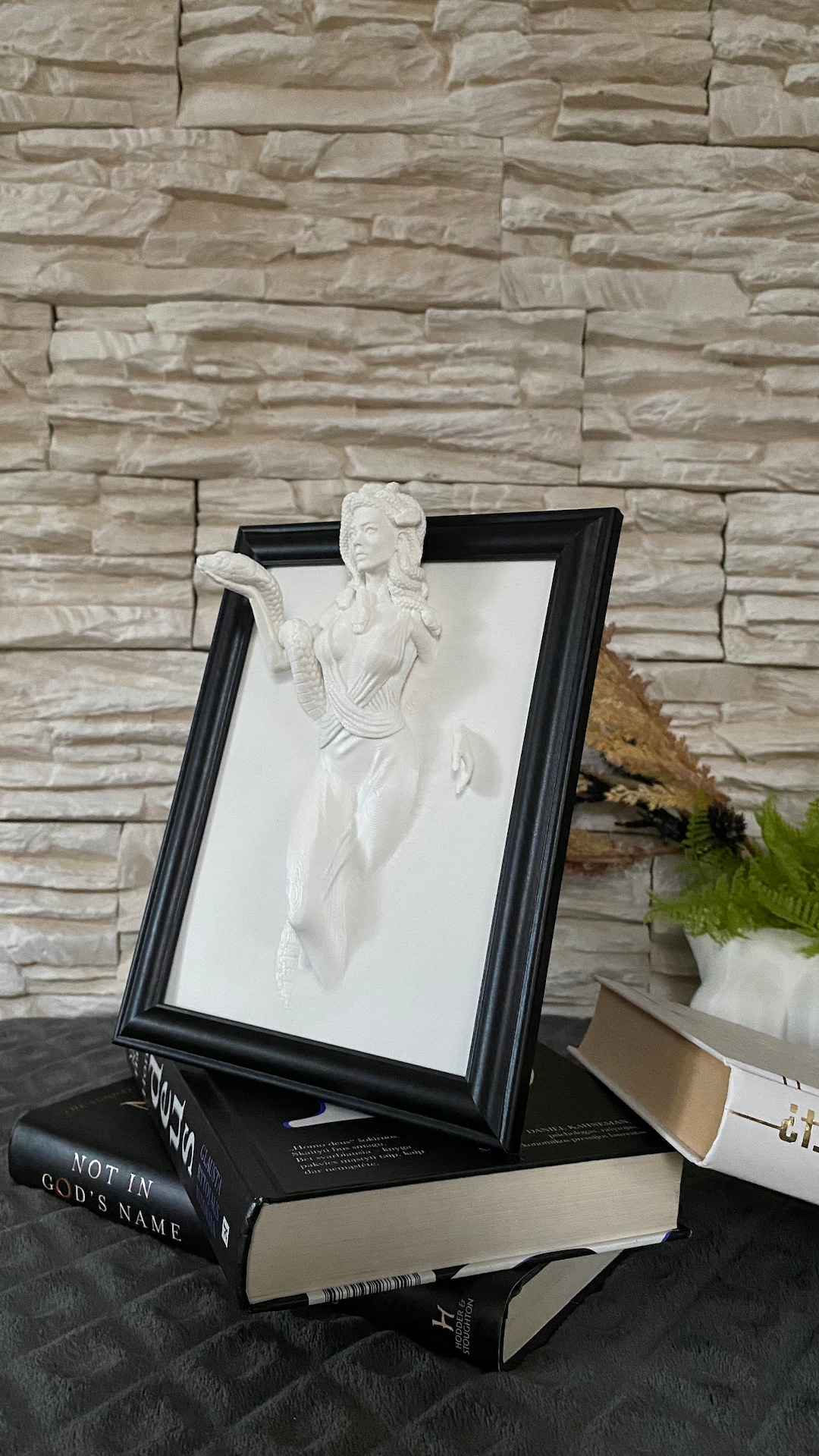 Medusa Figure Wall Art / 3D Printed - Etsy