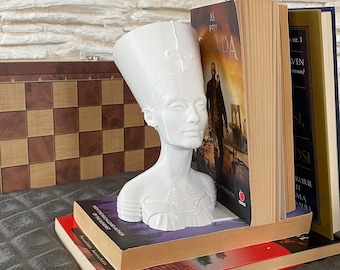 Nefertiti Egyptian Statue Bookend / 3D printed