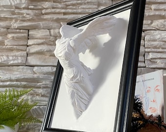 Framed Victory Statue /  3D printed