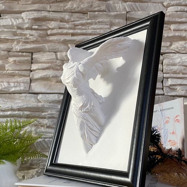 Framed Victory Statue /  3D printed