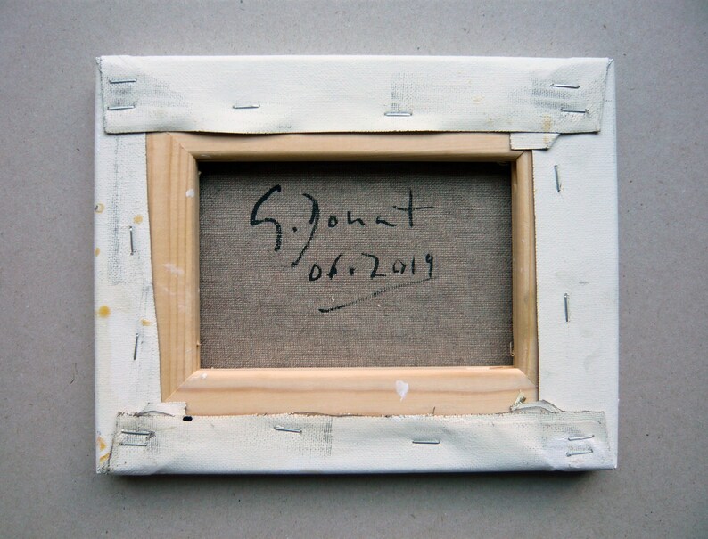 Contemporary painting Modern painting. Original painting by Gustau Donat From the Synapse series Expressionist painting