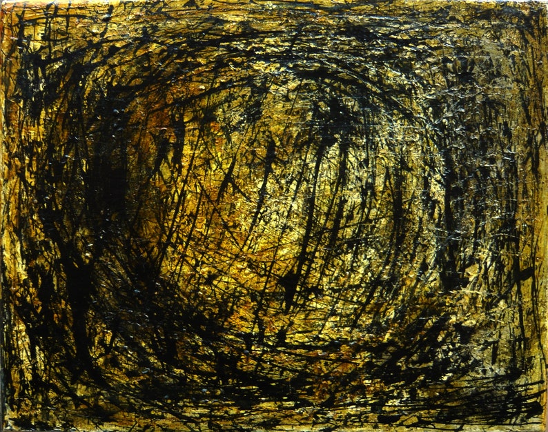 Contemporary painting Modern painting. Original painting by Gustau Donat From the Synapse series Expressionist painting