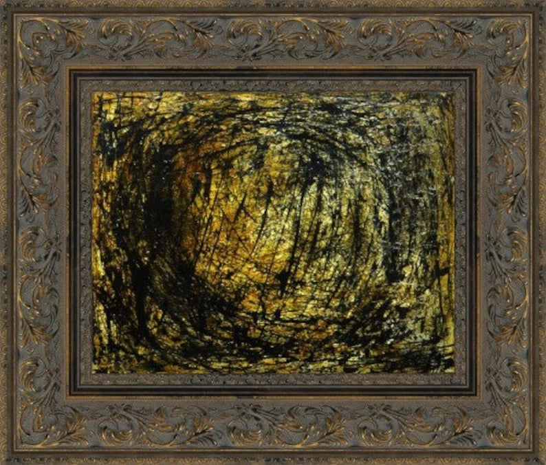 Contemporary painting Modern painting. Original painting by Gustau Donat From the Synapse series Expressionist painting