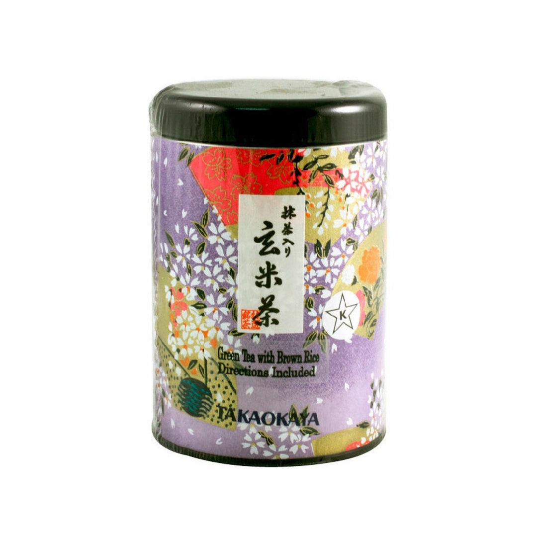 Takaokaya Genmaicha Green Tea With Matcha 3.5 Oz / 100g Loose Leaf Etsy