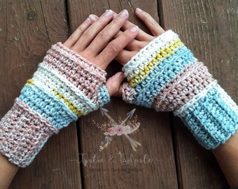 Bekah Fingerless Gloves Fingerless Mittens Arm Warmers