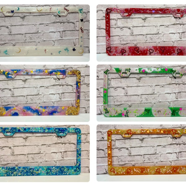 Sailor Moon License Plate Frame - Etsy