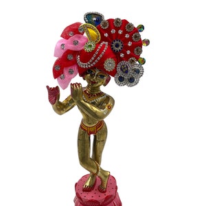 Baal Gopal Pagadi: Krishna Dress, Janmashtami Outfit (Size 5, 3.5cm)