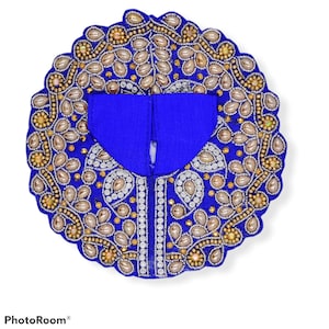 Size4 diameter 8&quot; kanhaji poshak.laddu gopal dress,janmashtmi,baal gopal,krishna clothes,krishna dress,radha krishna,thakurji