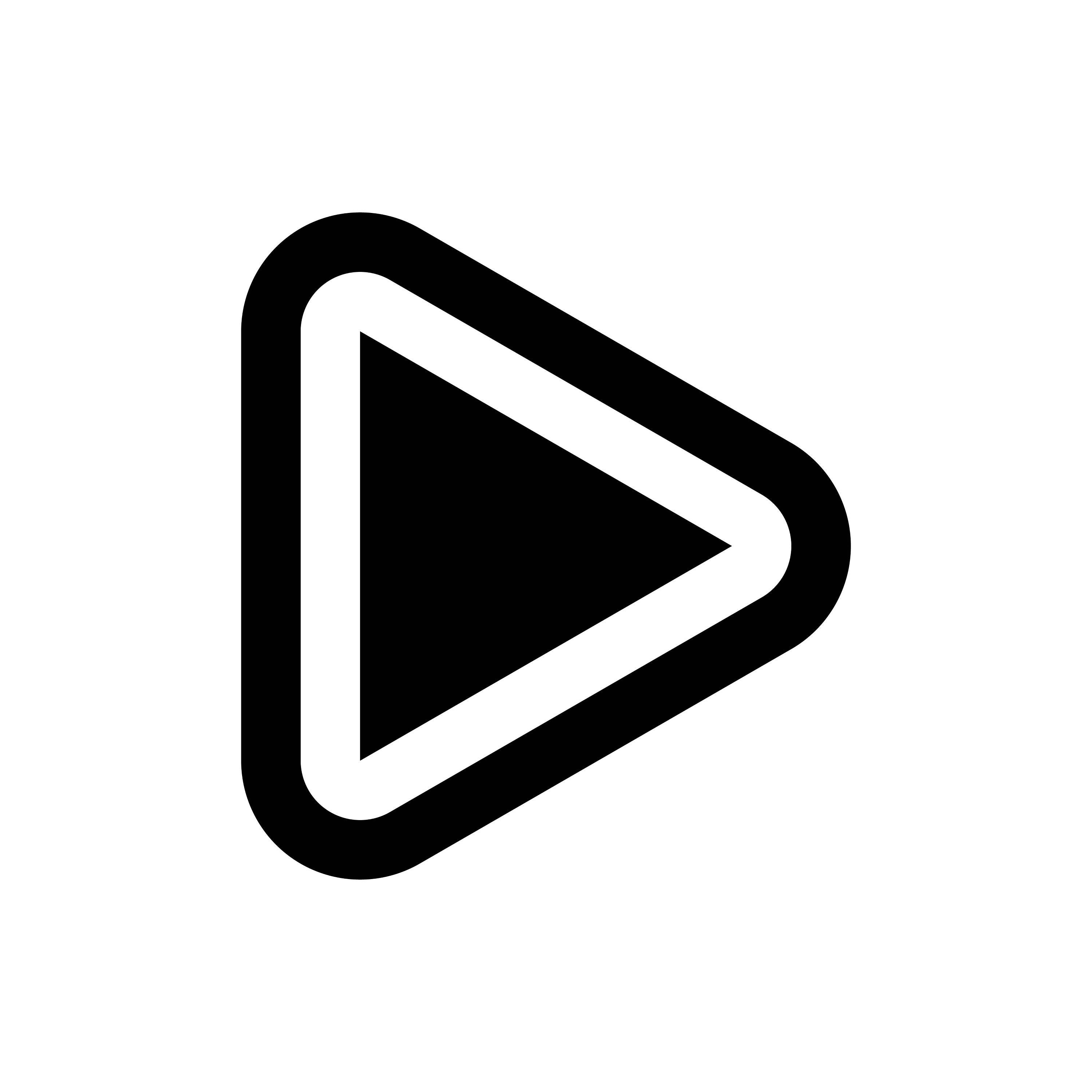 Play Button Icon SVG / SVG Cut File / Car Decal SVG / Instant Download