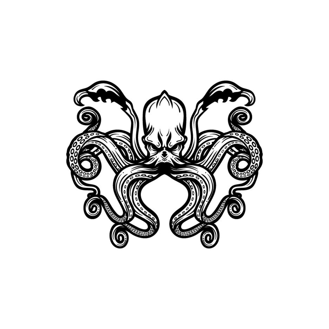 Kraken / Kraken SVG / SVG Cut File / Car Decal SVG / Instant Download