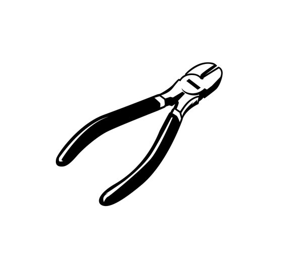 Cutter Pliers SVG SVG Cut File Car Decal SVG Instant