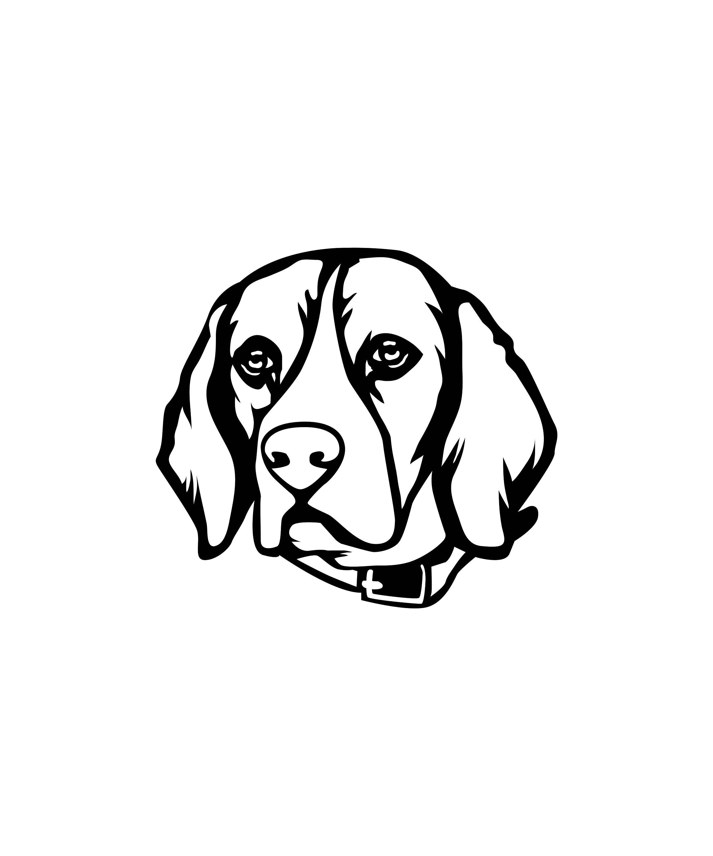 Beagle SVG / SVG Cut File / Car Decal SVG / Instant Download / - Etsy