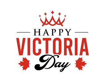 Victoria Day (Canada) 1 SVG / SVG Cut File / Car Decal SVG / Instant Download / Printable vector clip art / Silhouette & Cricut
