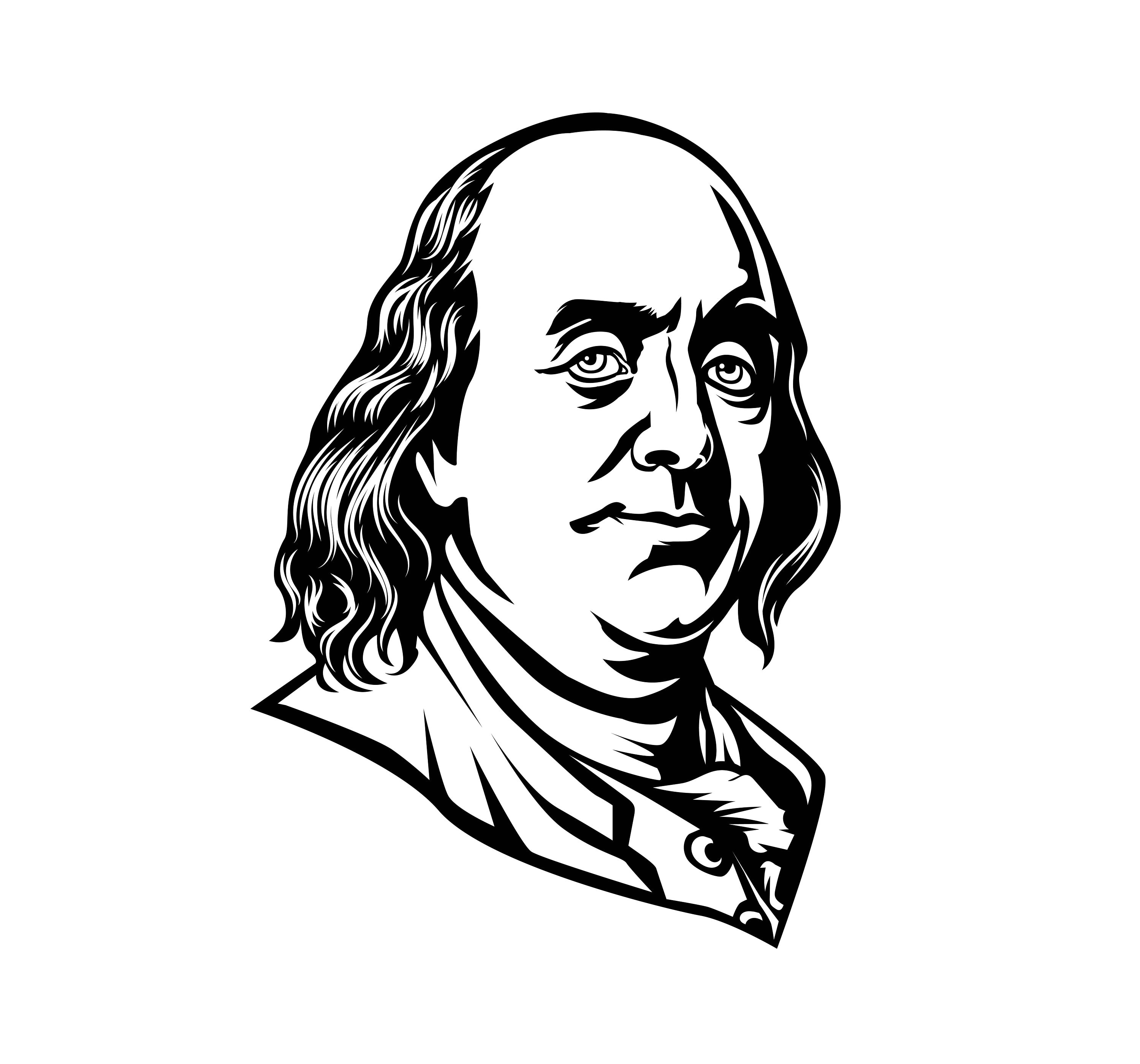 Benjamin Franklin SVG