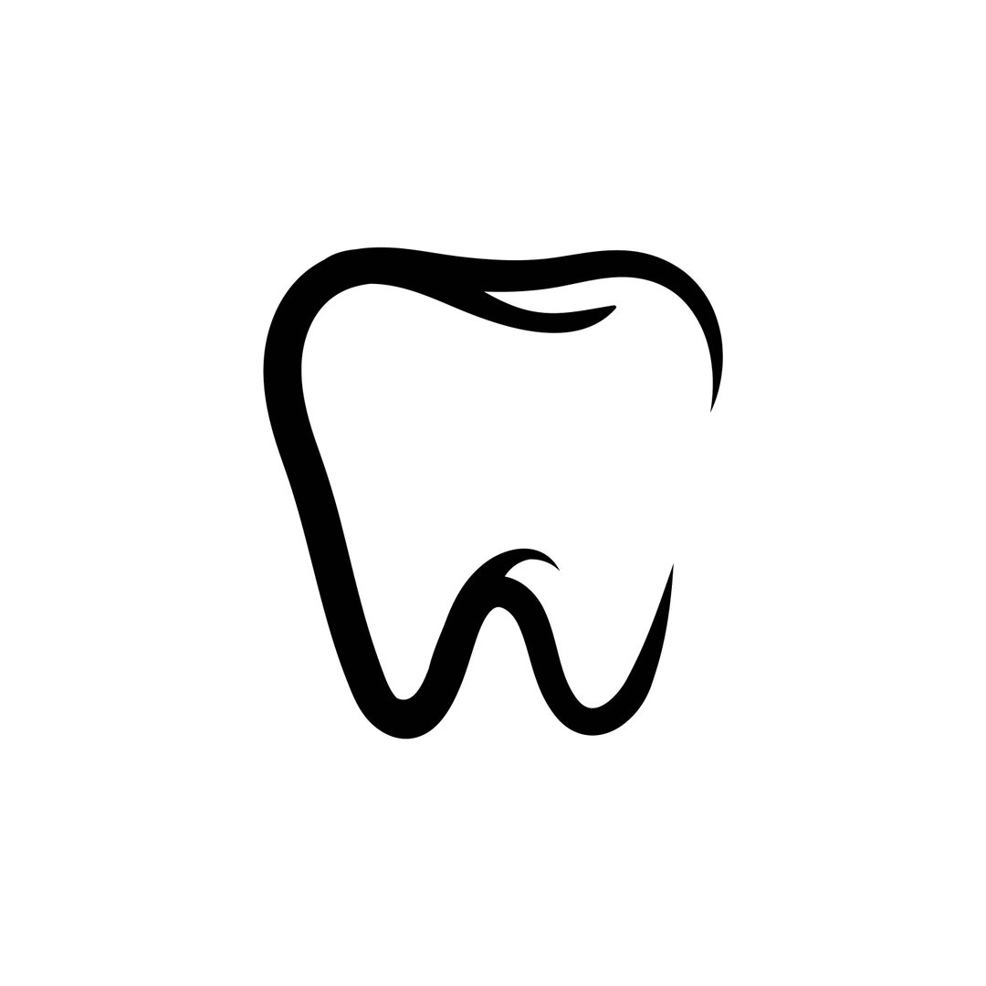 Tooth Vector Svg Tooth SVG / SVG Cut File / Car Decal SVG / Instant Download / Printable ...