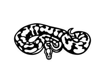 Python SVG / Plik do cięcia SVG / Naklejka samochodowa SVG / Natychmiastowe pobieranie / Wydrukowalny wektorowy klipart / Sylwetka i Cricut