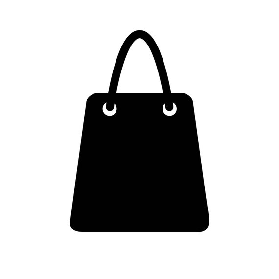 Shopping Bag SVG / SVG Cut File / Car Decal SVG / Instant - Etsy