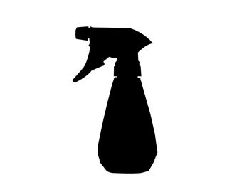 Spray 2 SVG / SVG Cut File / Car Decal SVG / Instant Download / Printable vector clip art / Silhouette & Cricut / Black