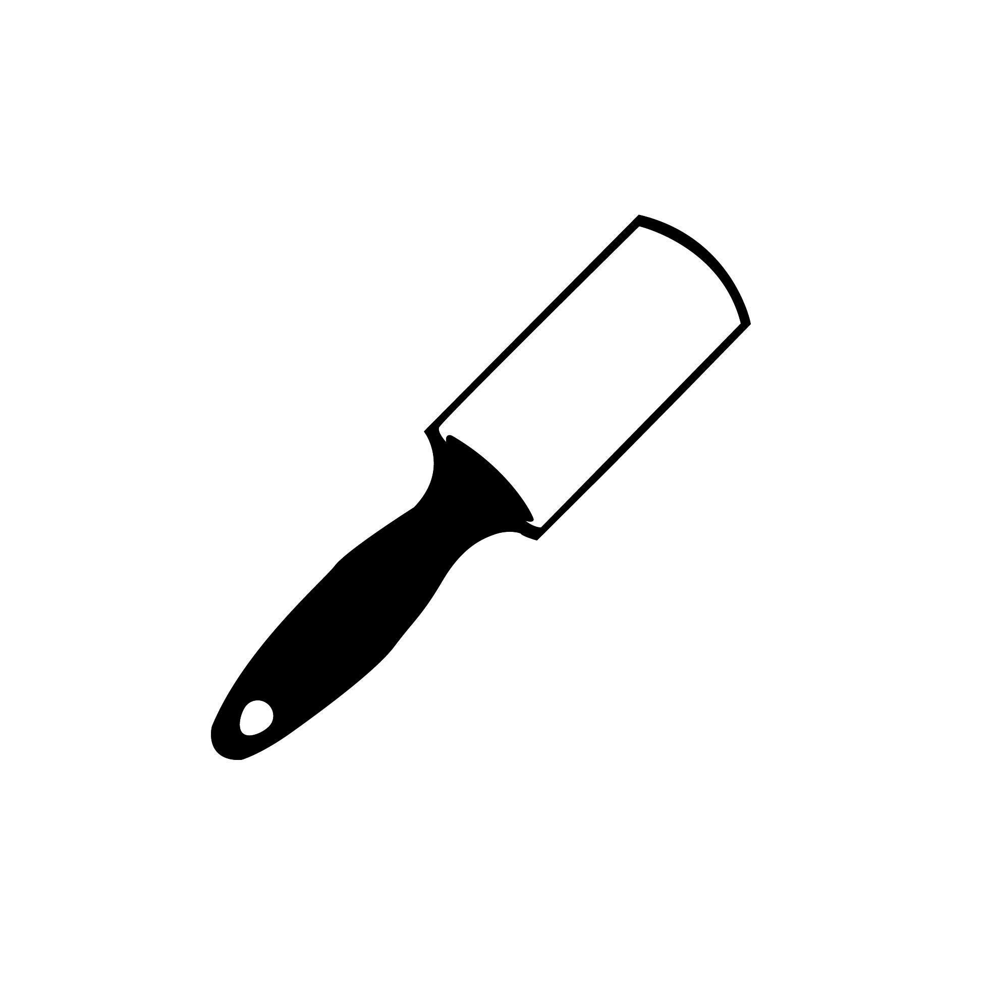 Fusselrolle SVG / SVG Cut File / Auto Aufkleber SVG / Instant Download / Druckbare Vektor Clip Art / Silhouette & Cricut / Schwarz