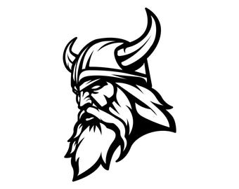 Viking SVG / SVG Cut File / Car Decal SVG / Instant Download / Printable vector clip art / Silhouette & Cricut