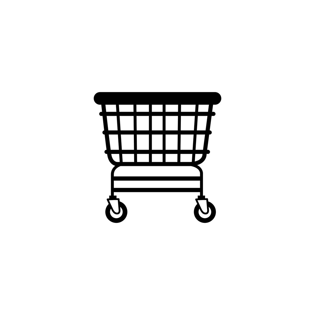 Laundry Cart SVG / Laundry Cart SVG Cut File / Car Decal SVG / Instant