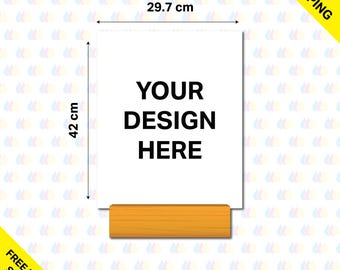 Impresión fotográfica personalizada en aluminio mate A3: personaliza tu regalo con cualquier imagen, texto o diseño.