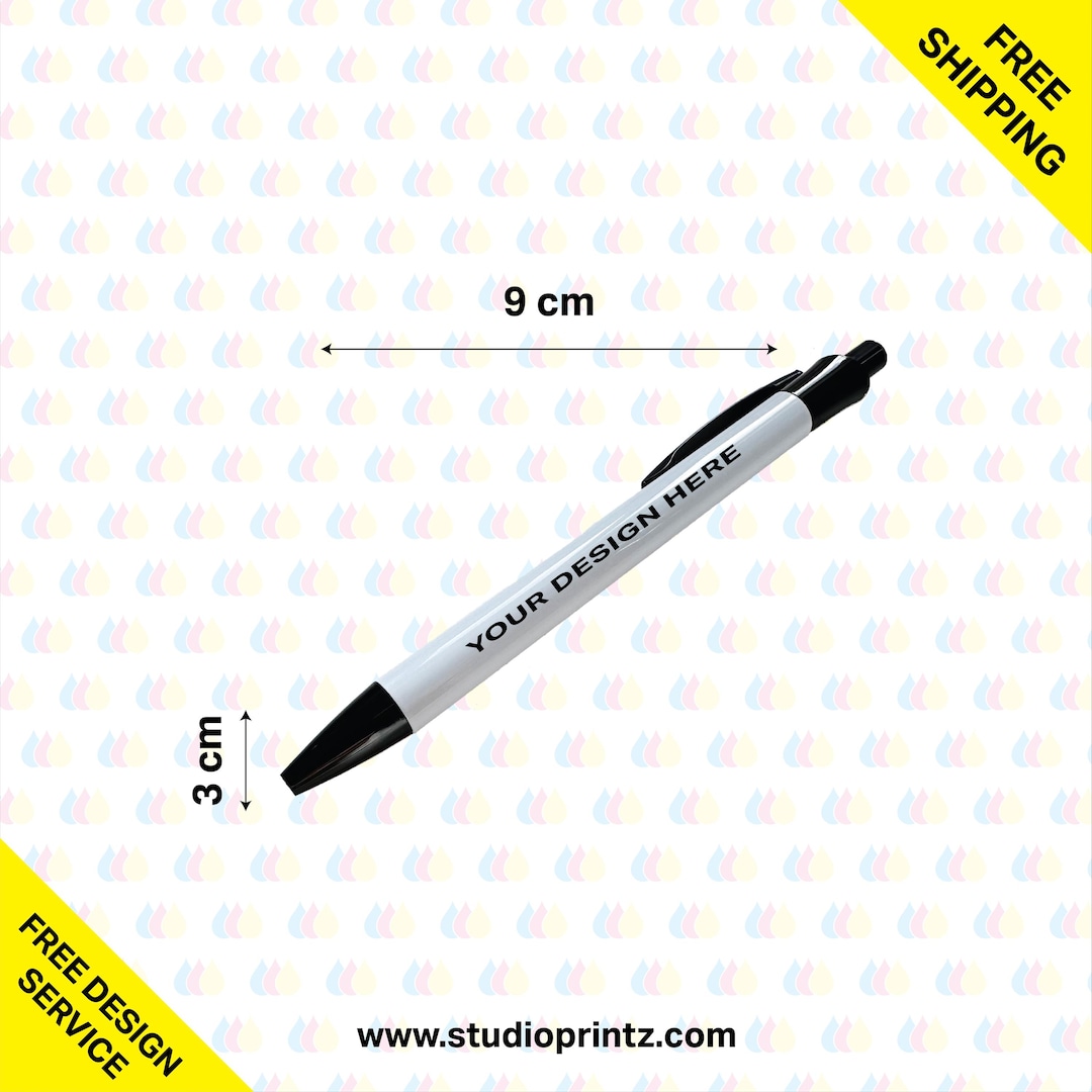 Personalised Ballpoint Pens - Customise Your Own Custom Pens With Any ...