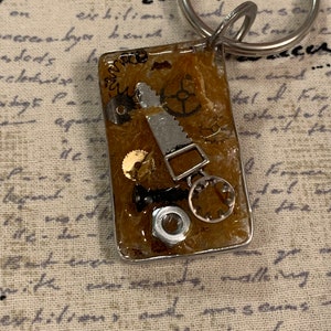 Saw keychain