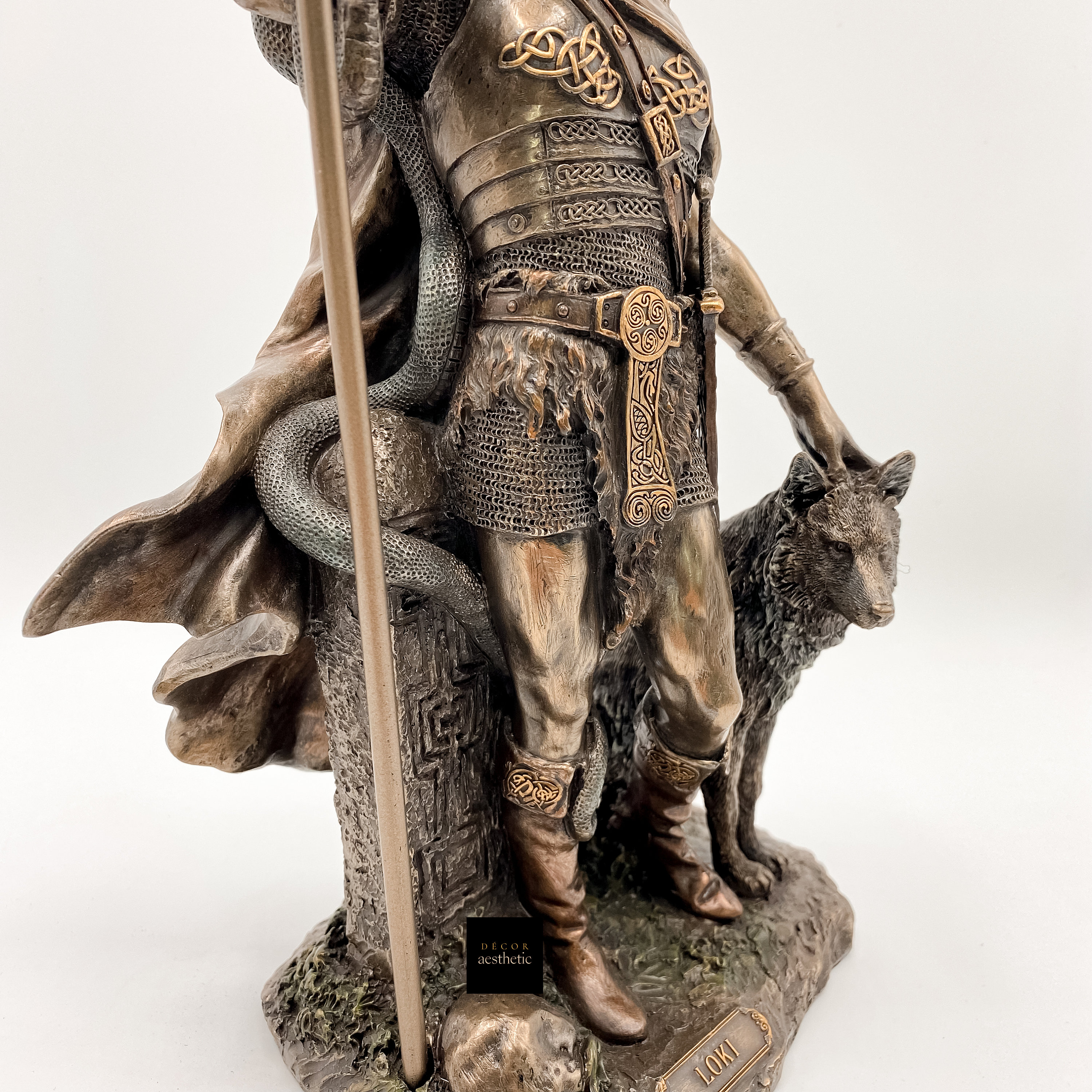 Loki Statue Loki Figurine God Viking Norse Pantheon Viking Pagan Asatru