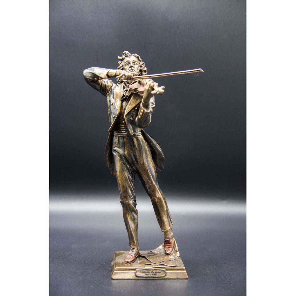 Violin gifts Violin Figurine Art Design Musician Statues Etsy