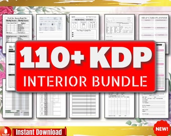110+ KDP Planner Interior Templates | Editable, Ready to Upload (pdf, ppt, png)