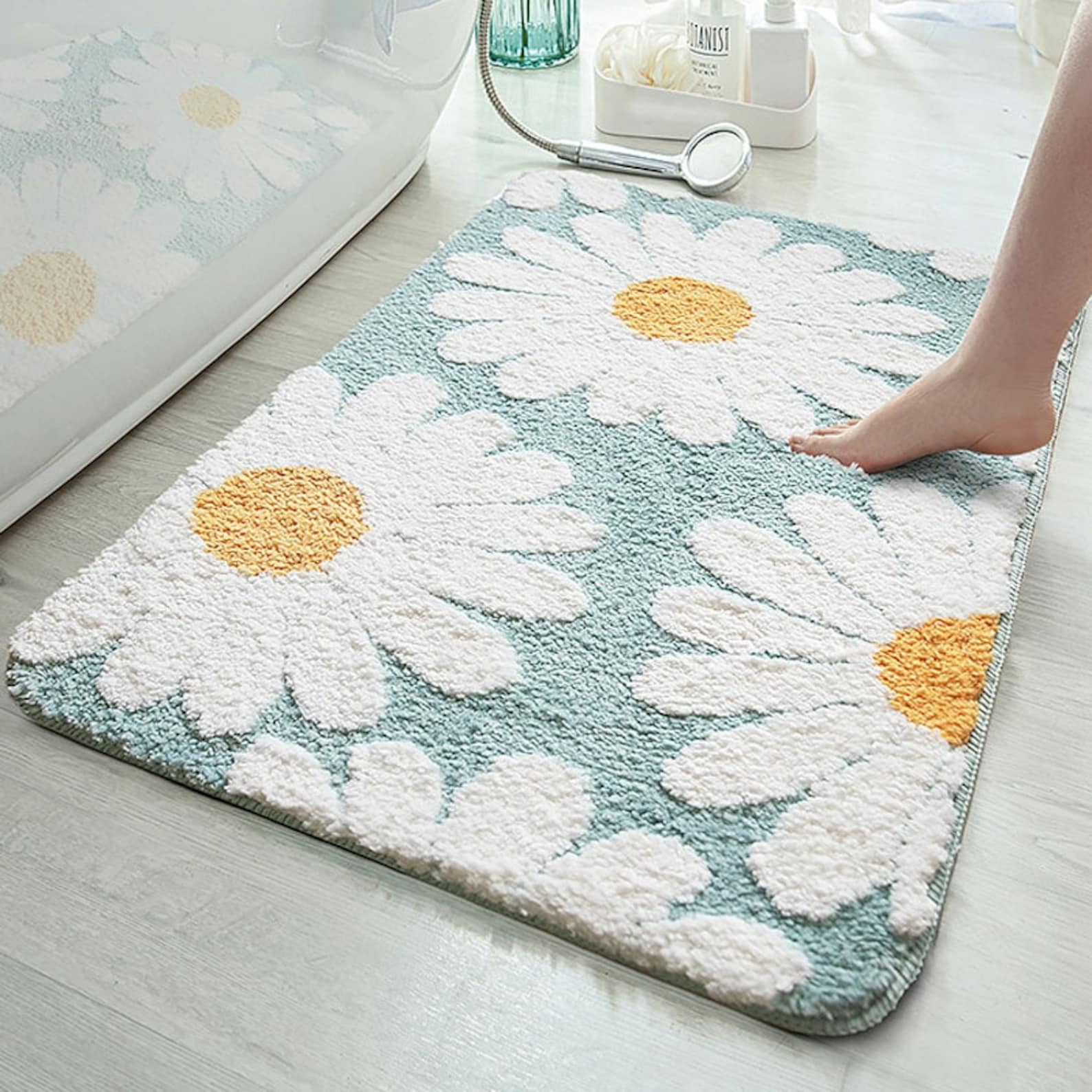 Curved Shower Bath Rug at Richard Torres blog