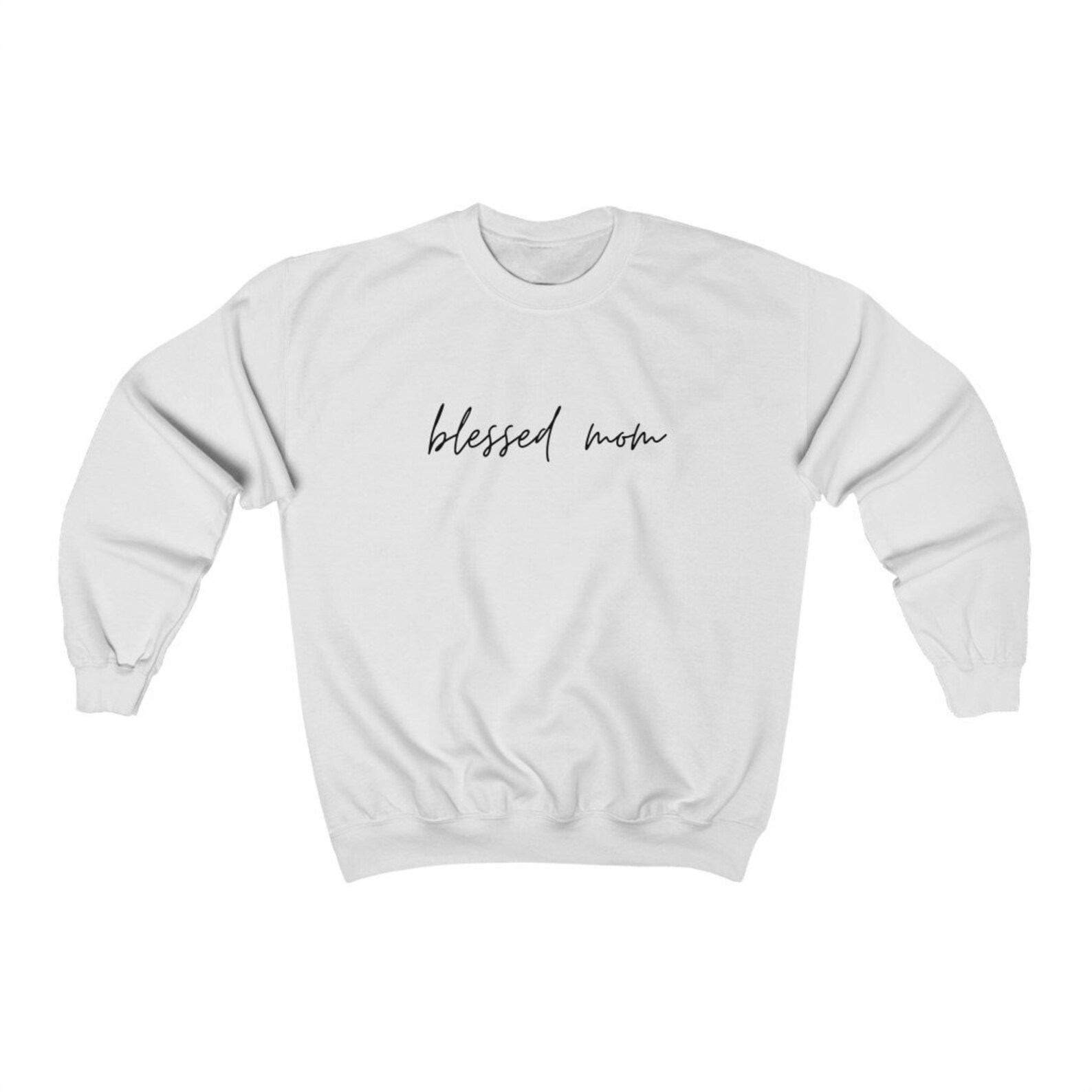 Blessed Mom Sweatshirt Mama Sweater Blessed Mama T For Etsy