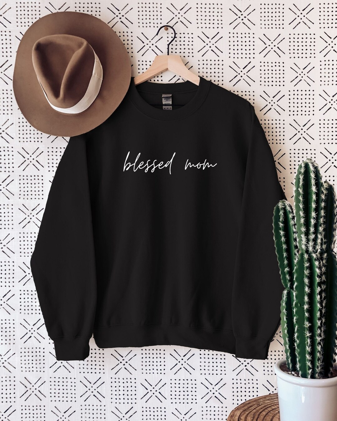 Blessed Mom Sweatshirt Mama Sweater Blessed Mama Gift for - Etsy