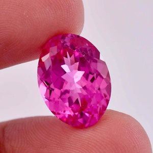 Rare Natural Flawless Pink Ceylon Sapphire Oval Cut Loose Gemstone GIT Certified-AAA+ Top Quality Sapphire-Ring & Jewelry Making Gemstone