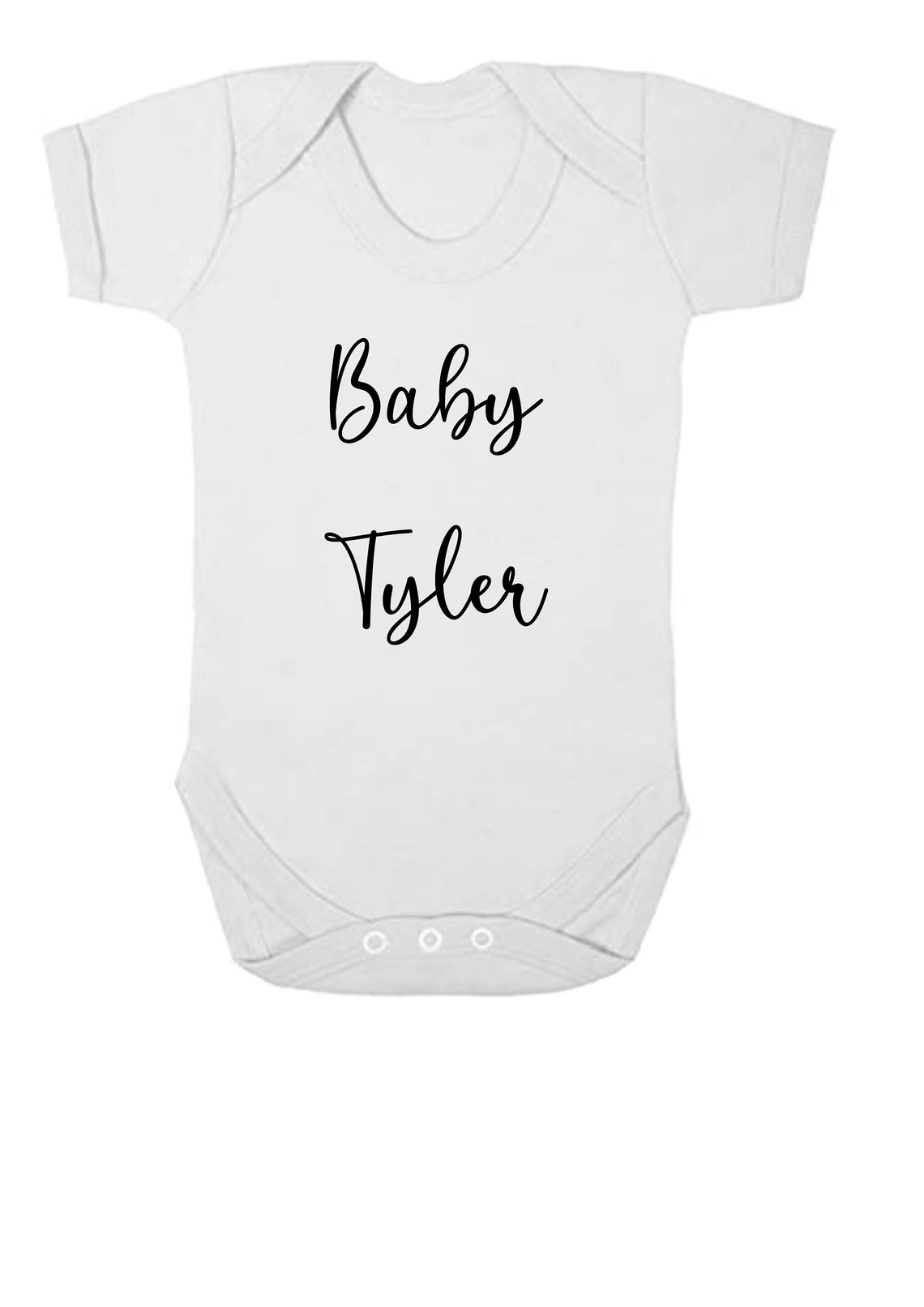 Personalised baby vest Etsy