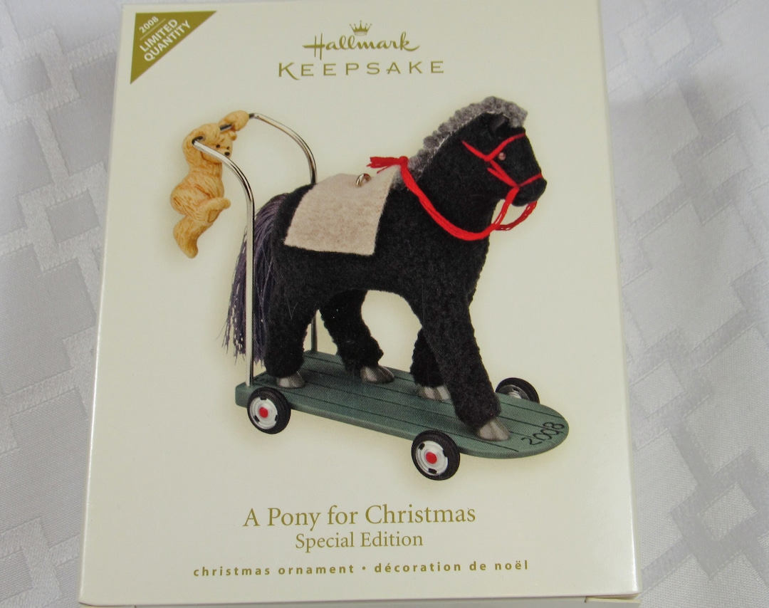 Hallmark Series A Pony for Christmas Special Edition Etsy