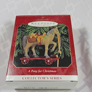 Hallmark Series – A Pony for Christmas – 2nd in series – issued 1999