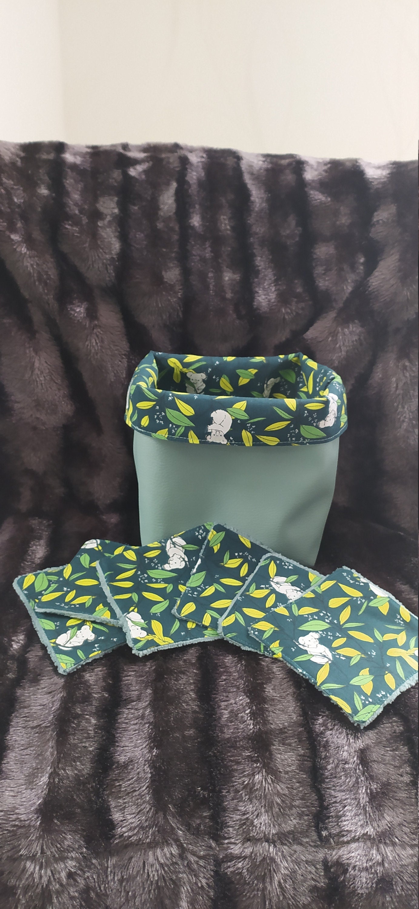 Petite Panière et Ses 6 Lingettes