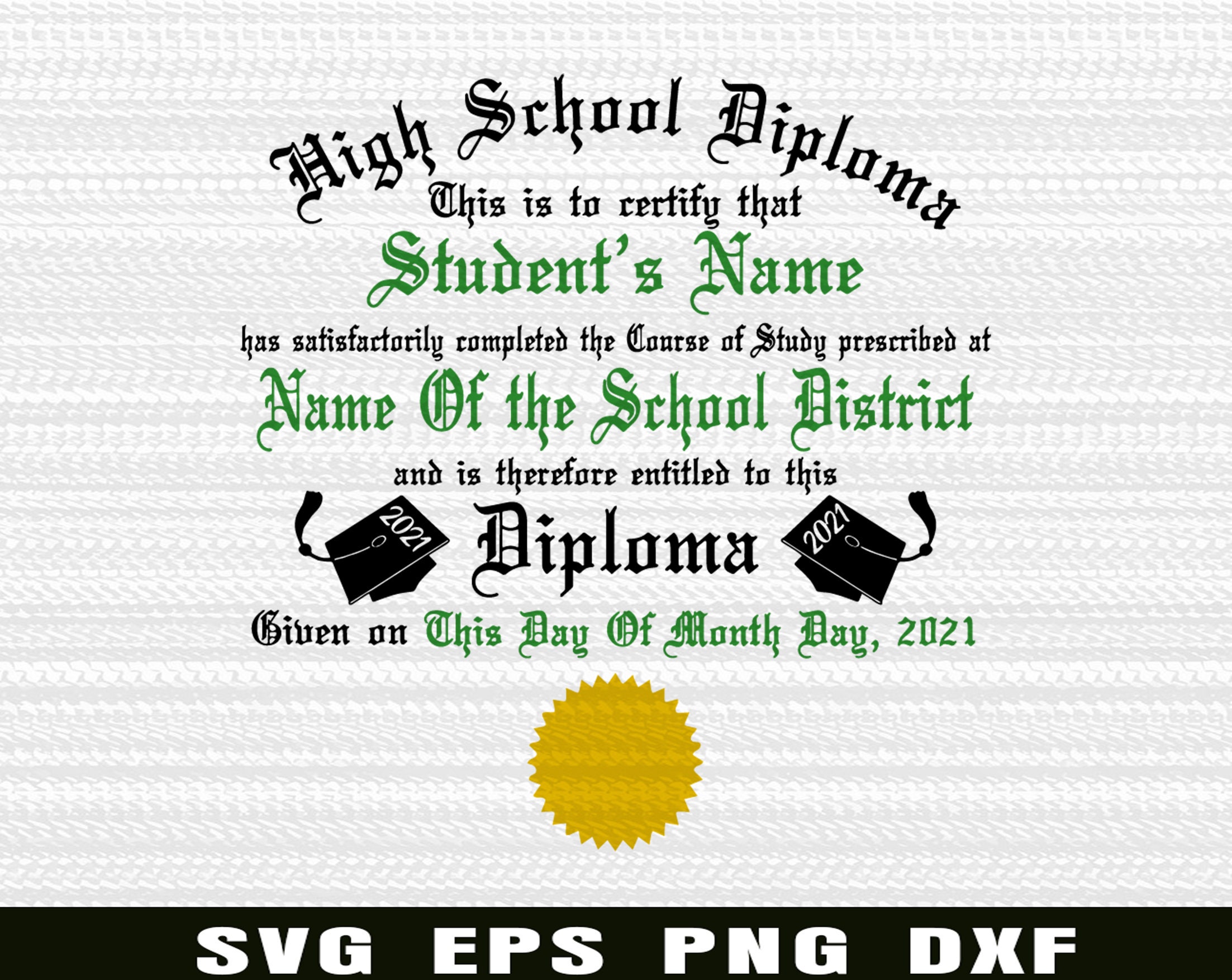 Diploma di scuola superiore diploma di laurea diploma Etsy Diploma di scuola superiore diploma di laurea diploma Etsy