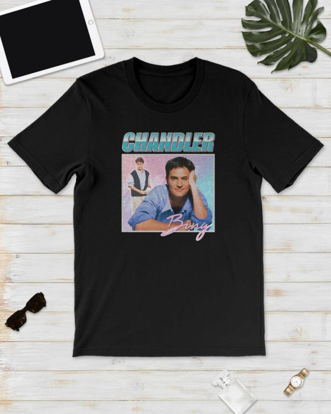 Friends Chandler Bing Funny Gift 90s T Shirt Men Women Unisex | Etsy