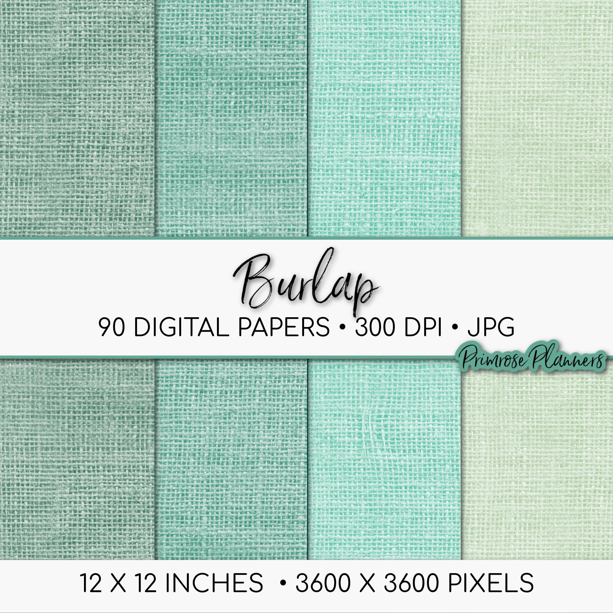 Rainbow Burlap Digital Paper Pack Digital Base Paper | Etsy
