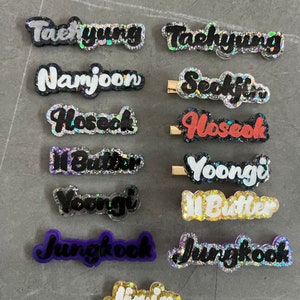 2PcsSet Kpop Bts Hair Rope Lovely Hair Clip  Ubuy Indonesia