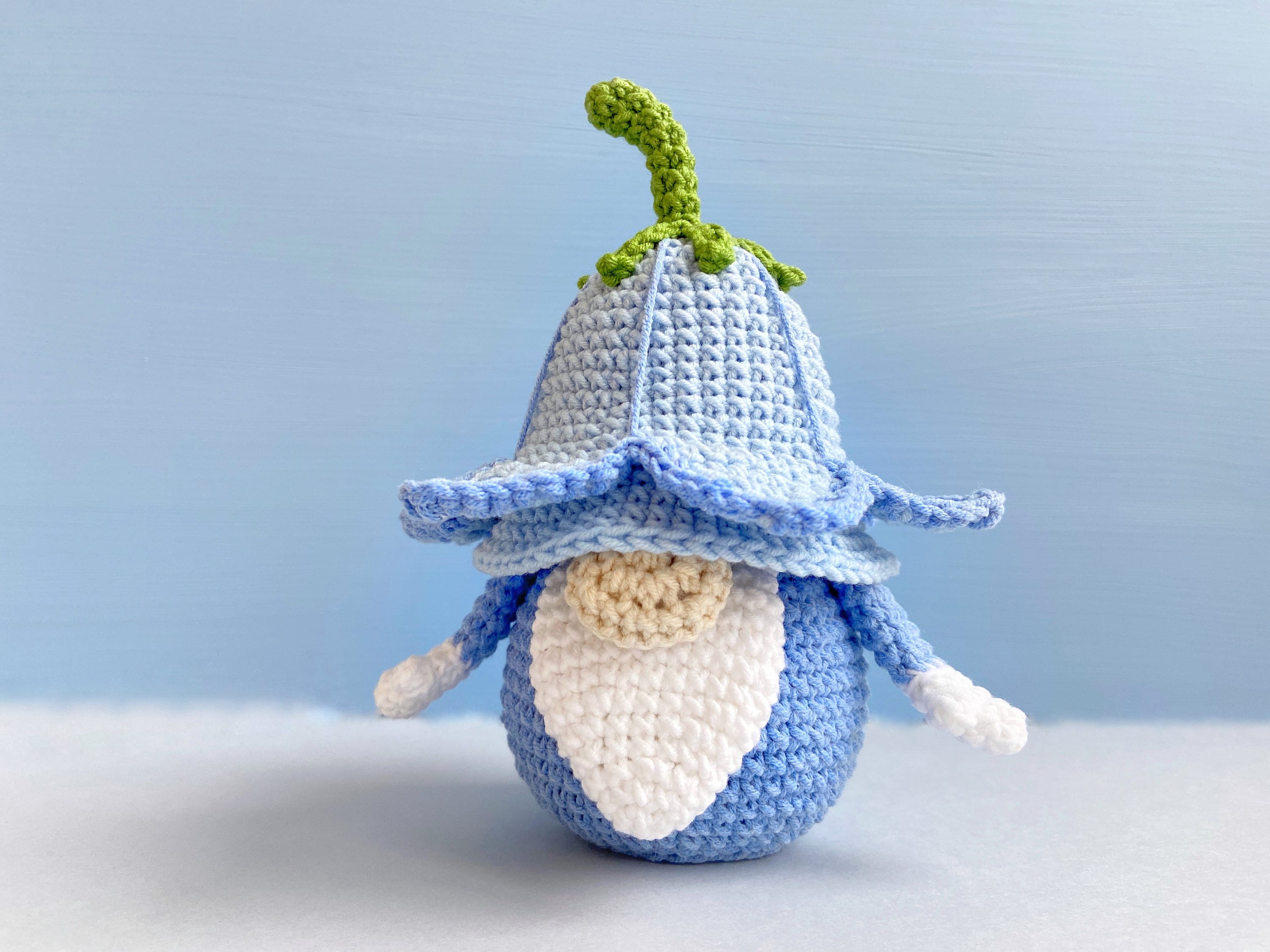 Bluebell Gnome Crochet Pattern Spring Garden Flower PDF Etsy UK