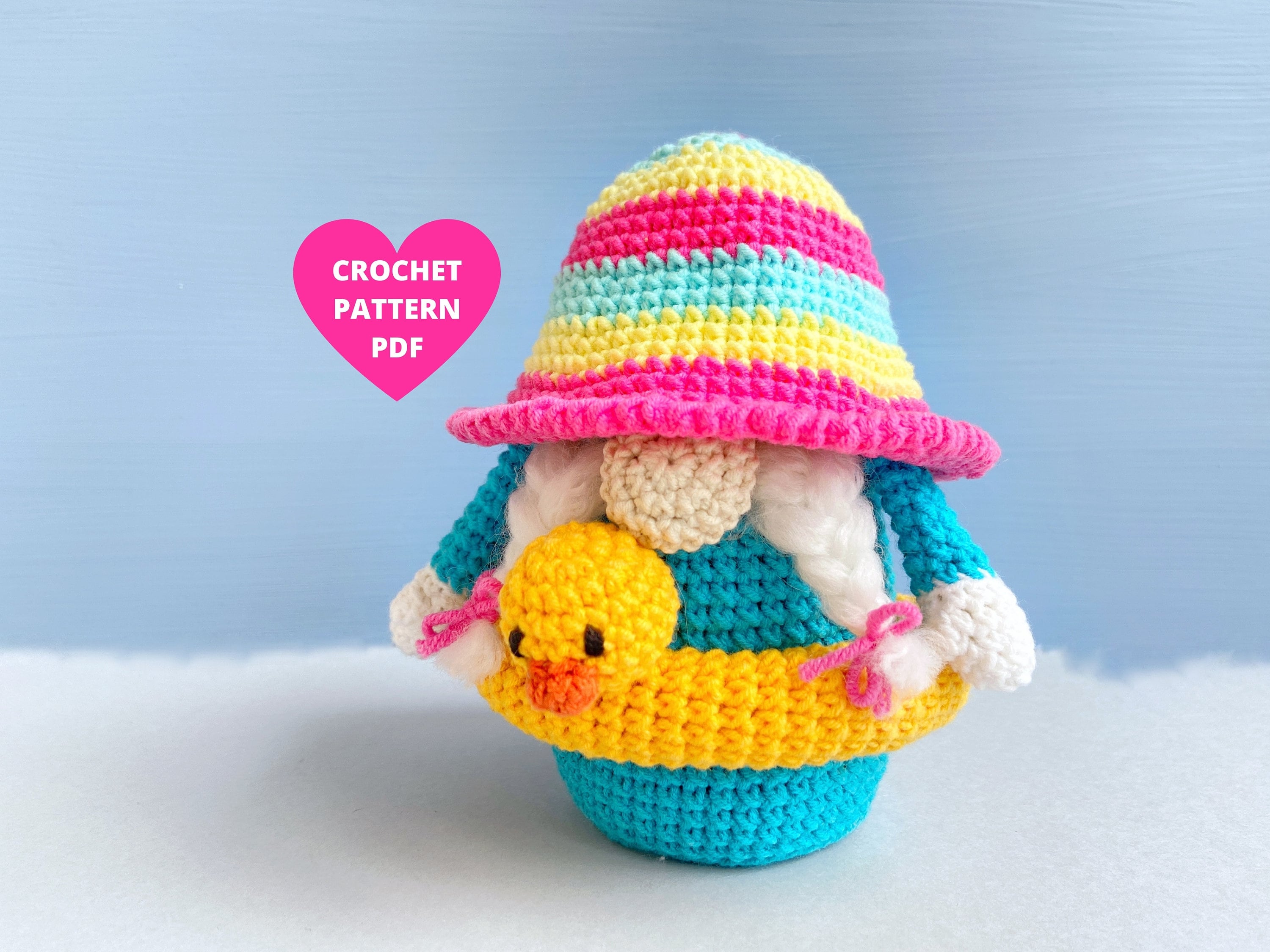 35 Funny Crochet Patterns to Add a Playful Twist to Your Next Project 11 Crochet Pattern Vacation Gnome