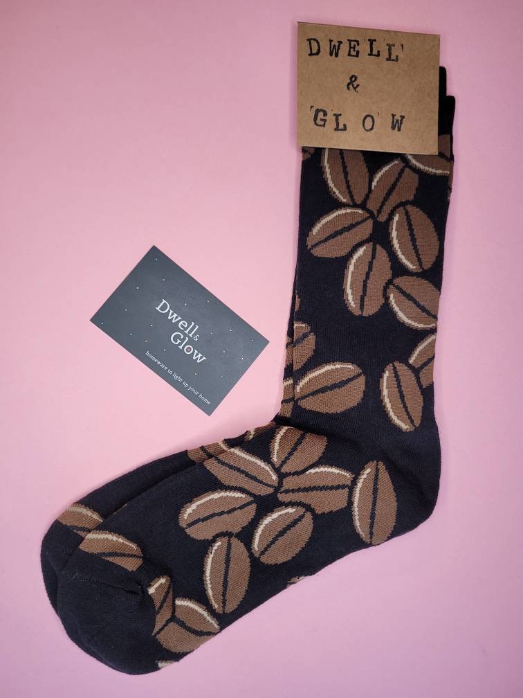 Coffee Lover Bean Socks