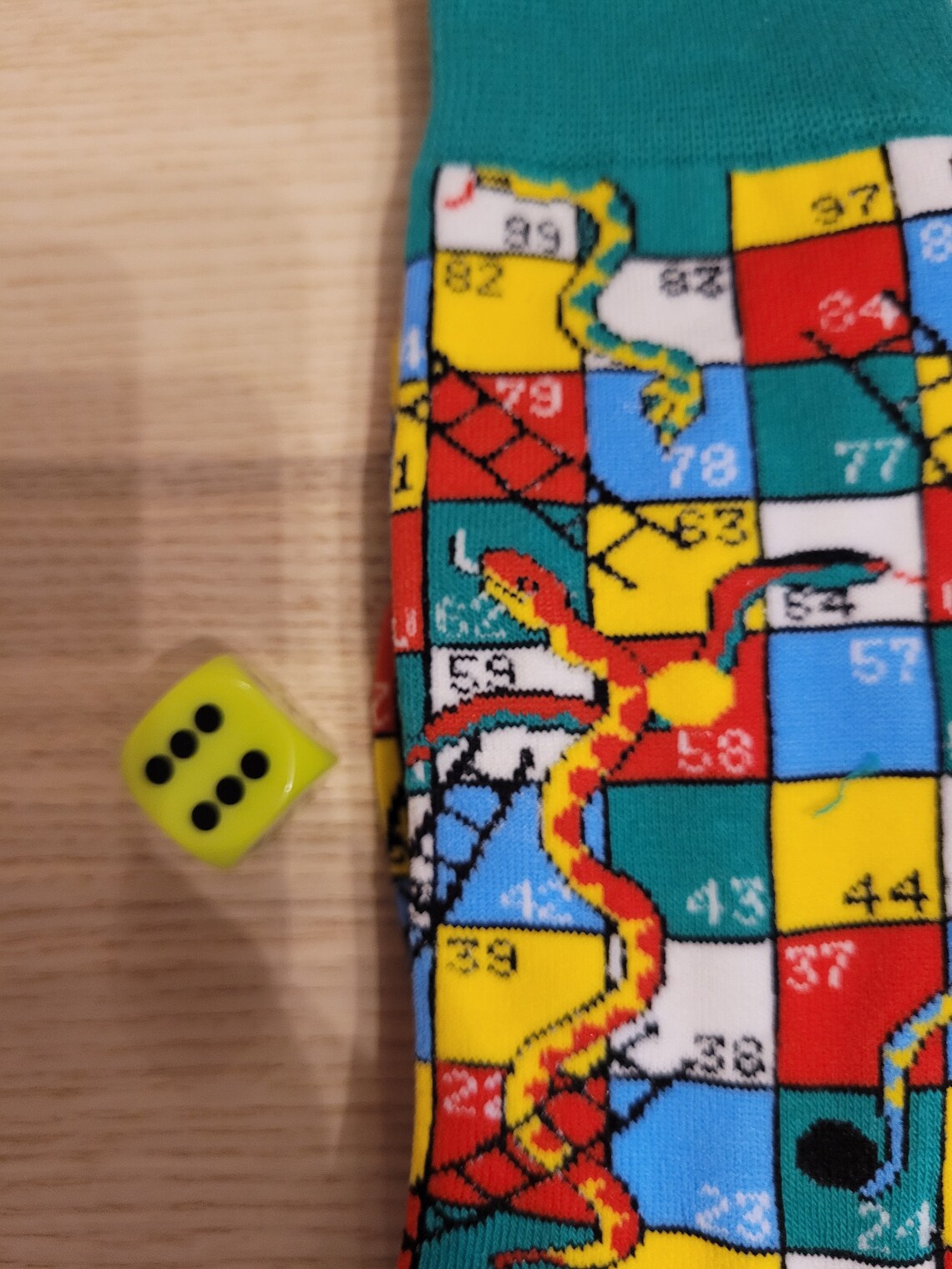 Fun Boardgame Snakes and Ladders Chutes and Ladders Socks Gamer Geek