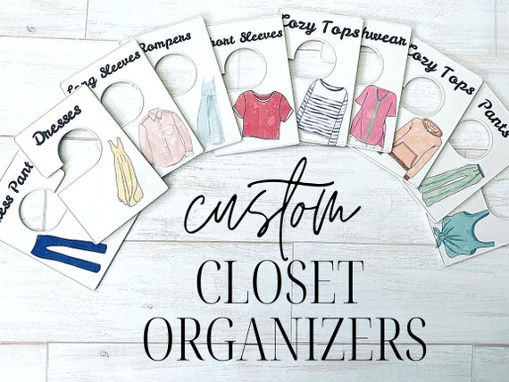 Custom Closet Organizers - Etsy