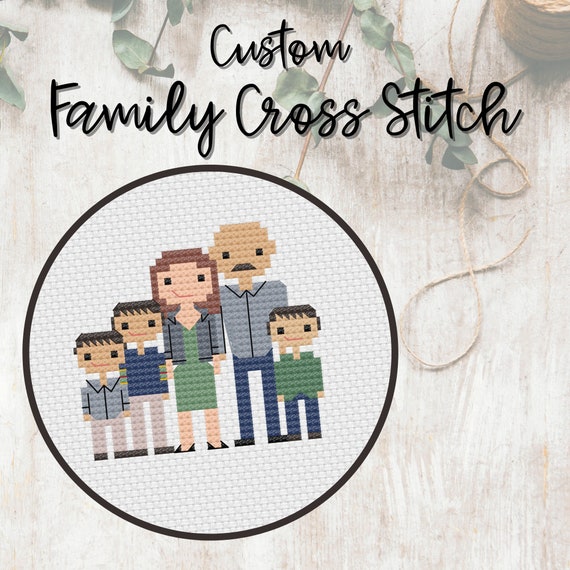 Custom Cross Stitch Etsy