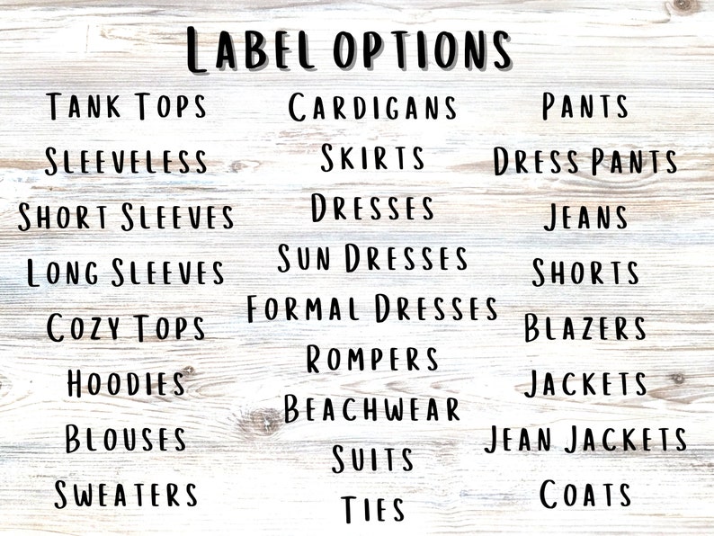 Custom Closet Organizers Etsy